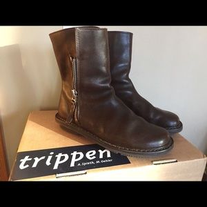 Tripped Deer F Ankle Boots